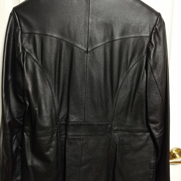 Wilson's black leather Jacket New with tags - Picture 5 of 9